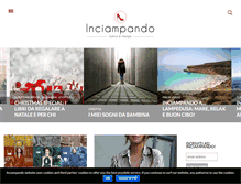 Tablet Screenshot of inciampando.com